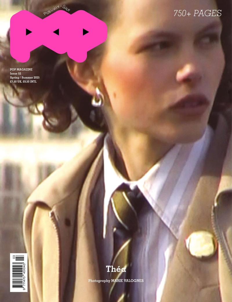 Thea Almqvist featured on the Pop cover from March 2025