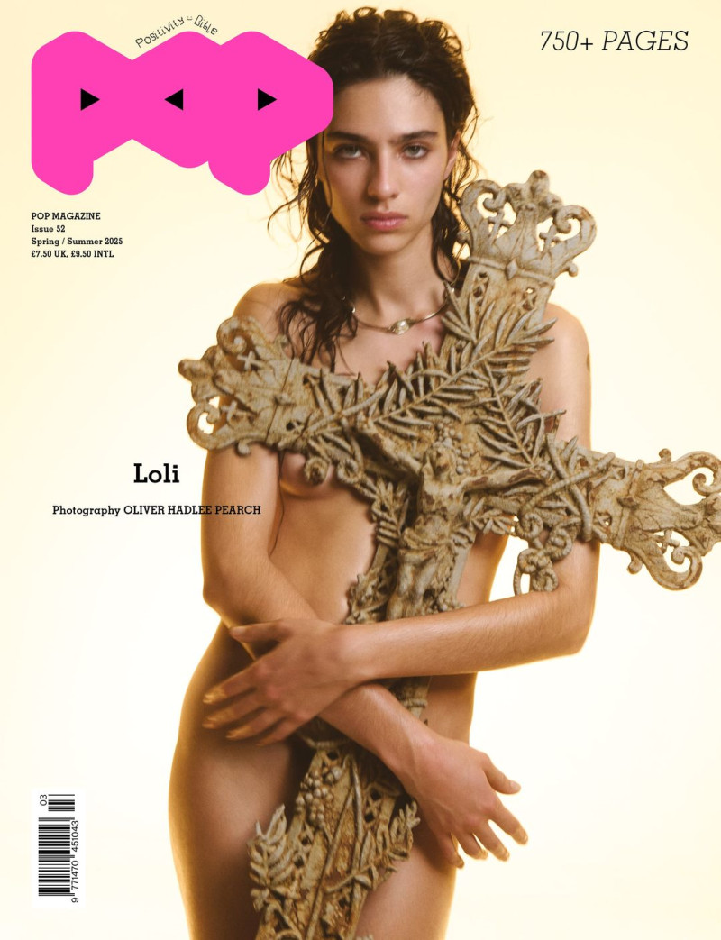 Loli Bahia featured on the Pop cover from March 2025