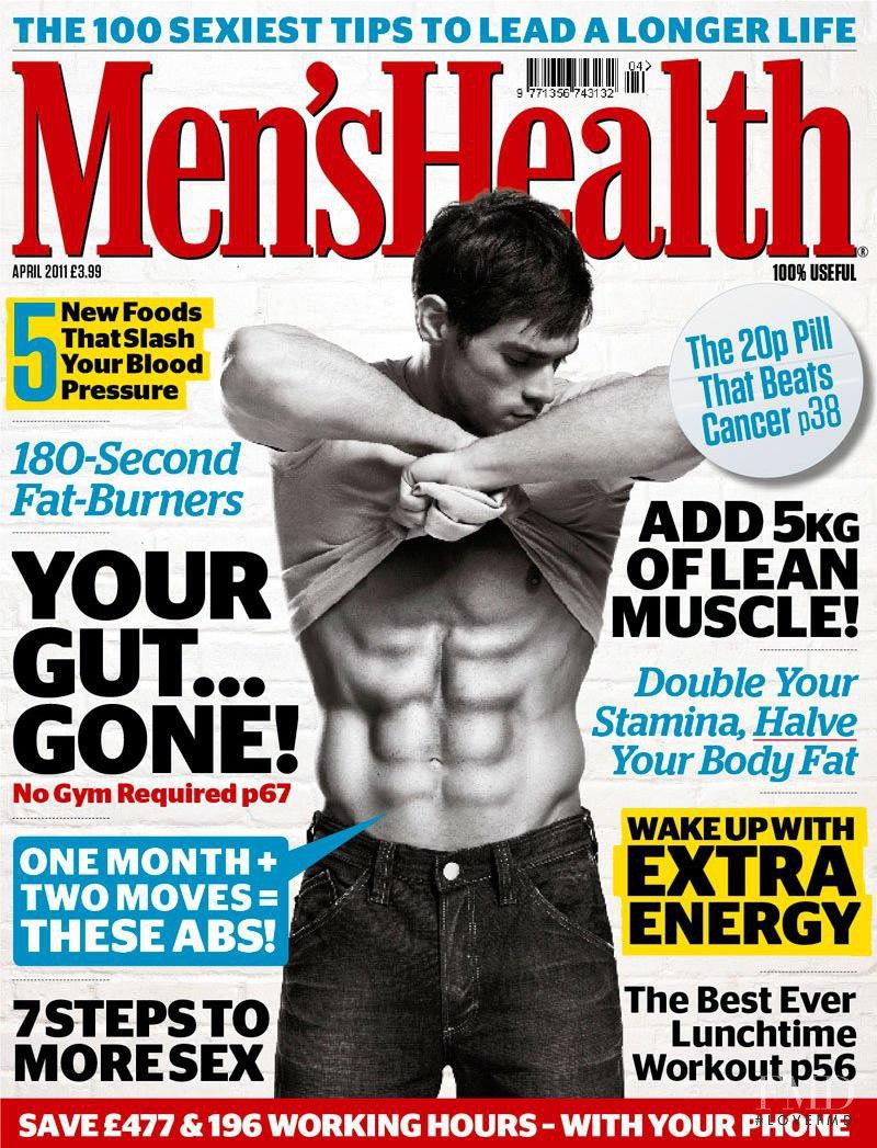 Olly Foster featured on the Men\'s Health UK cover from April 2011