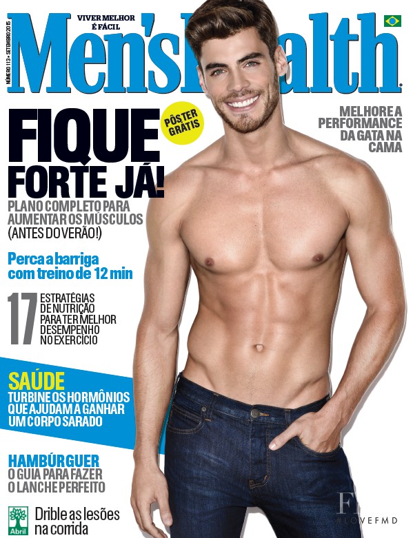  featured on the Men\'s Health Brazil cover from September 2015