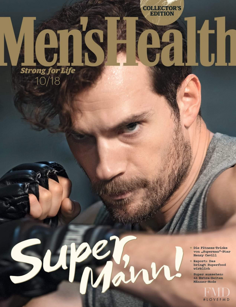  featured on the Men\'s Health Germany cover from October 2018