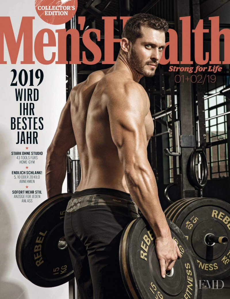  featured on the Men\'s Health Germany cover from January 2019