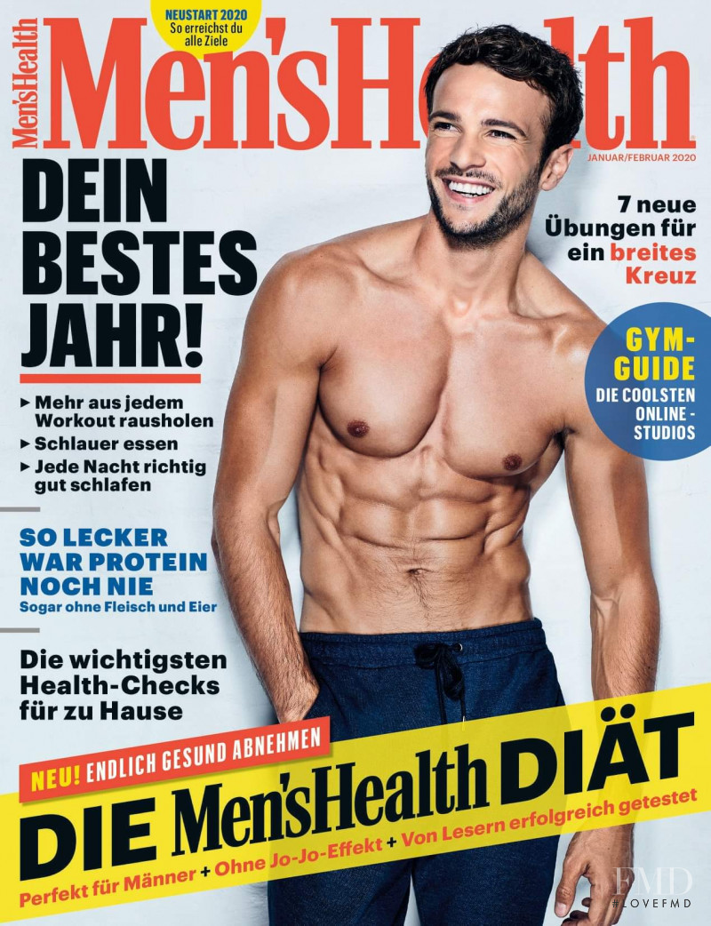  featured on the Men\'s Health Germany cover from January 2020