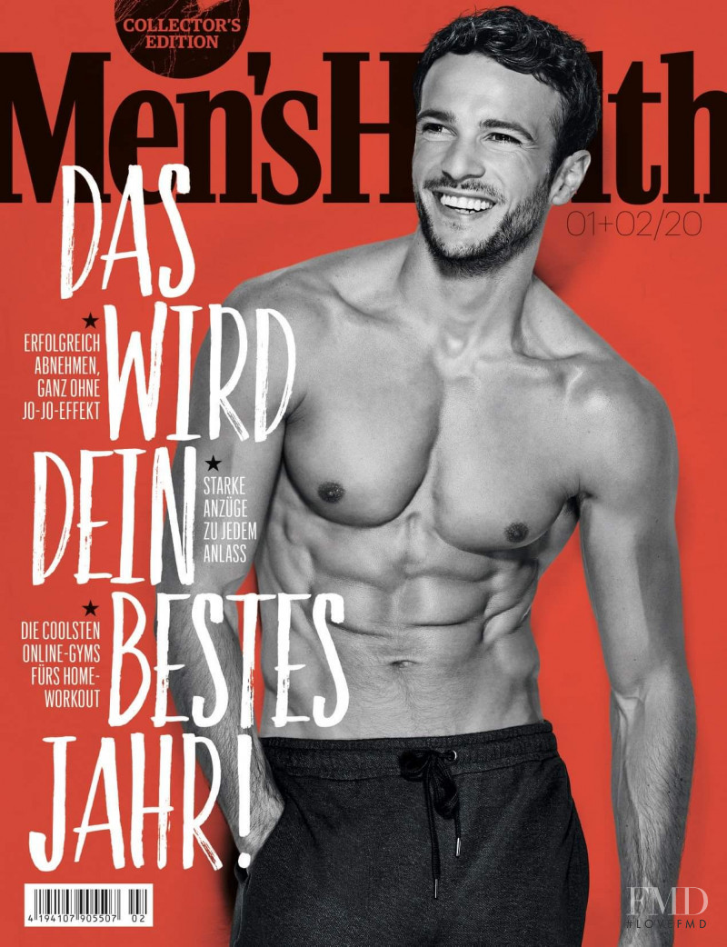  featured on the Men\'s Health Germany cover from January 2020