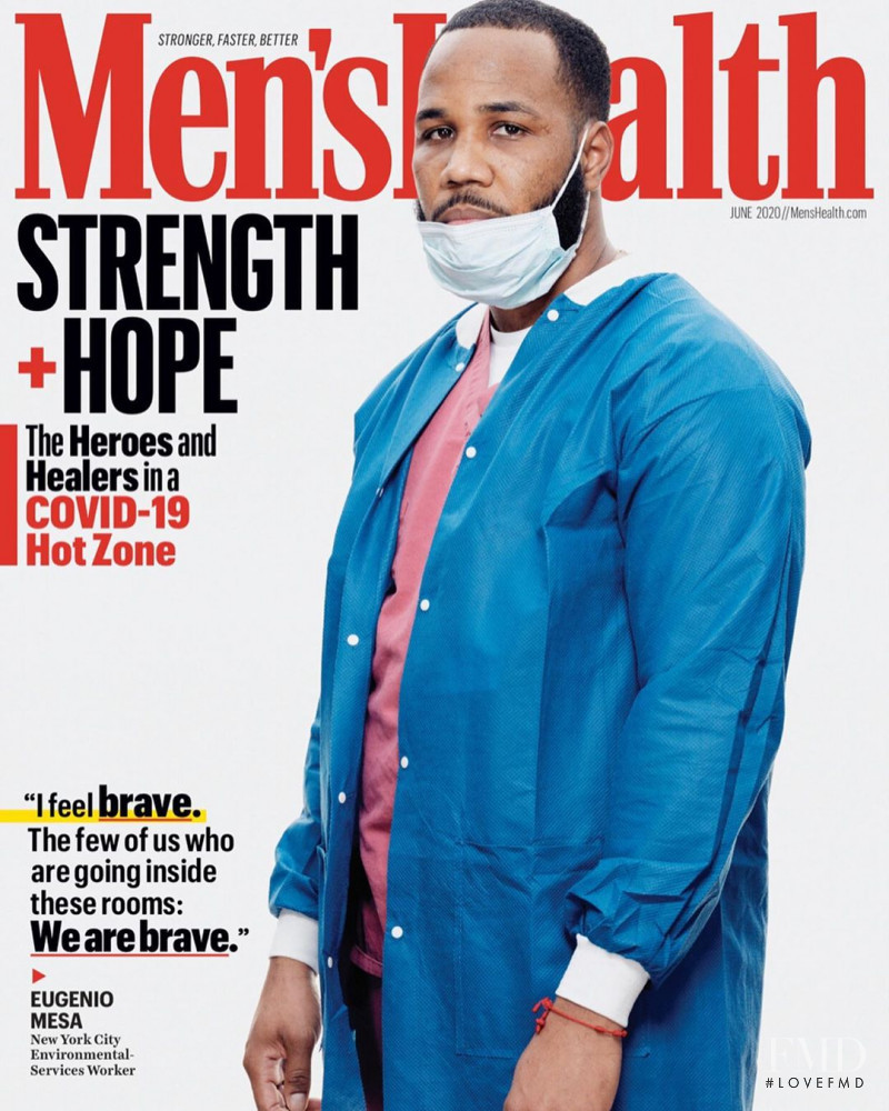  featured on the Men\'s Health USA cover from June 2020