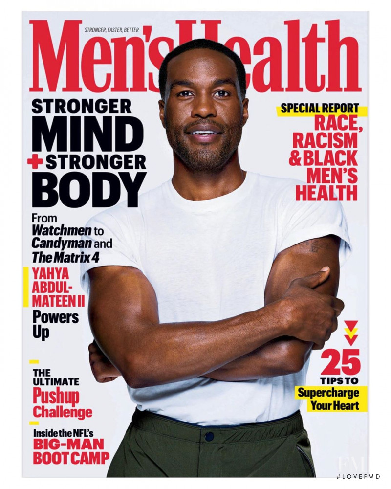 Yahya Abdul MateenII featured on the Men\'s Health USA cover from September 2020