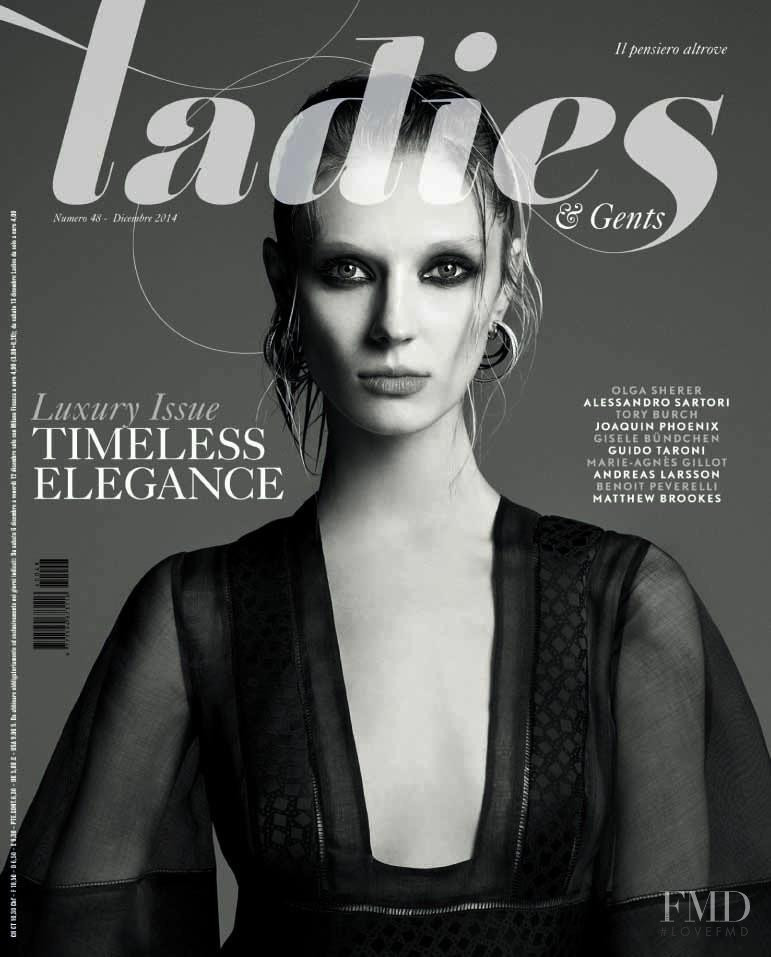Olga Sherer featured on the Ladies & Gents cover from December 2014