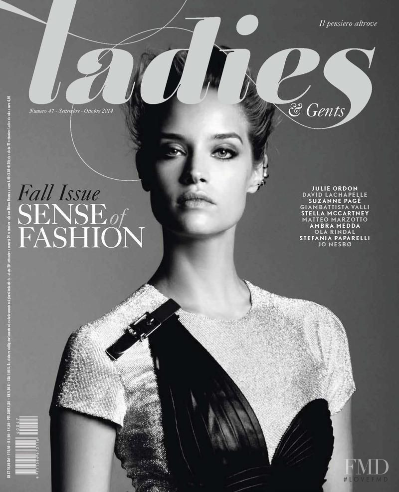 Julie Ordon featured on the Ladies & Gents cover from October 2014