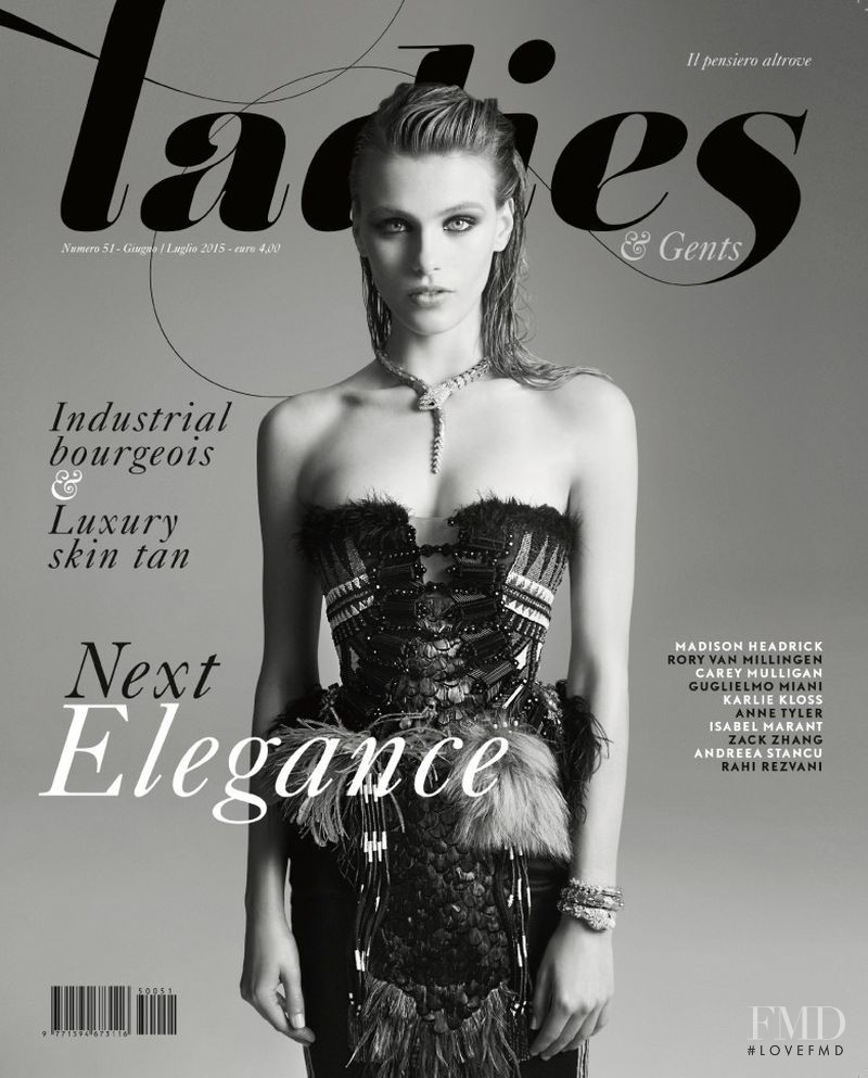 Madison Headrick featured on the Ladies & Gents cover from July 2015