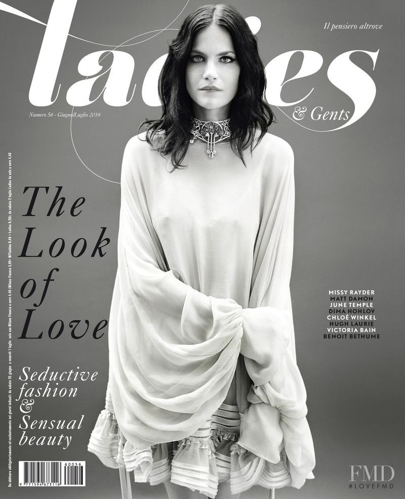 Missy Rayder featured on the Ladies & Gents cover from July 2016