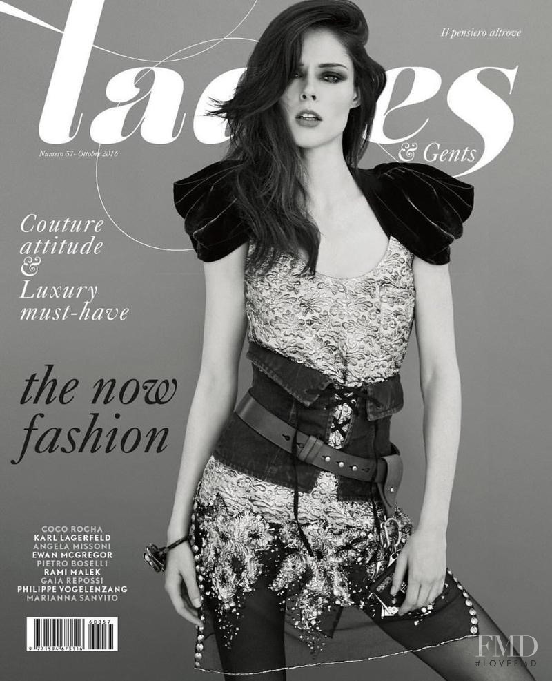 Coco Rocha featured on the Ladies & Gents cover from October 2016