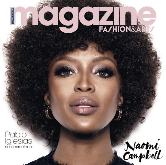 Naomi Campbell featured on the Magazine Fashion & Arts cover from April 2016