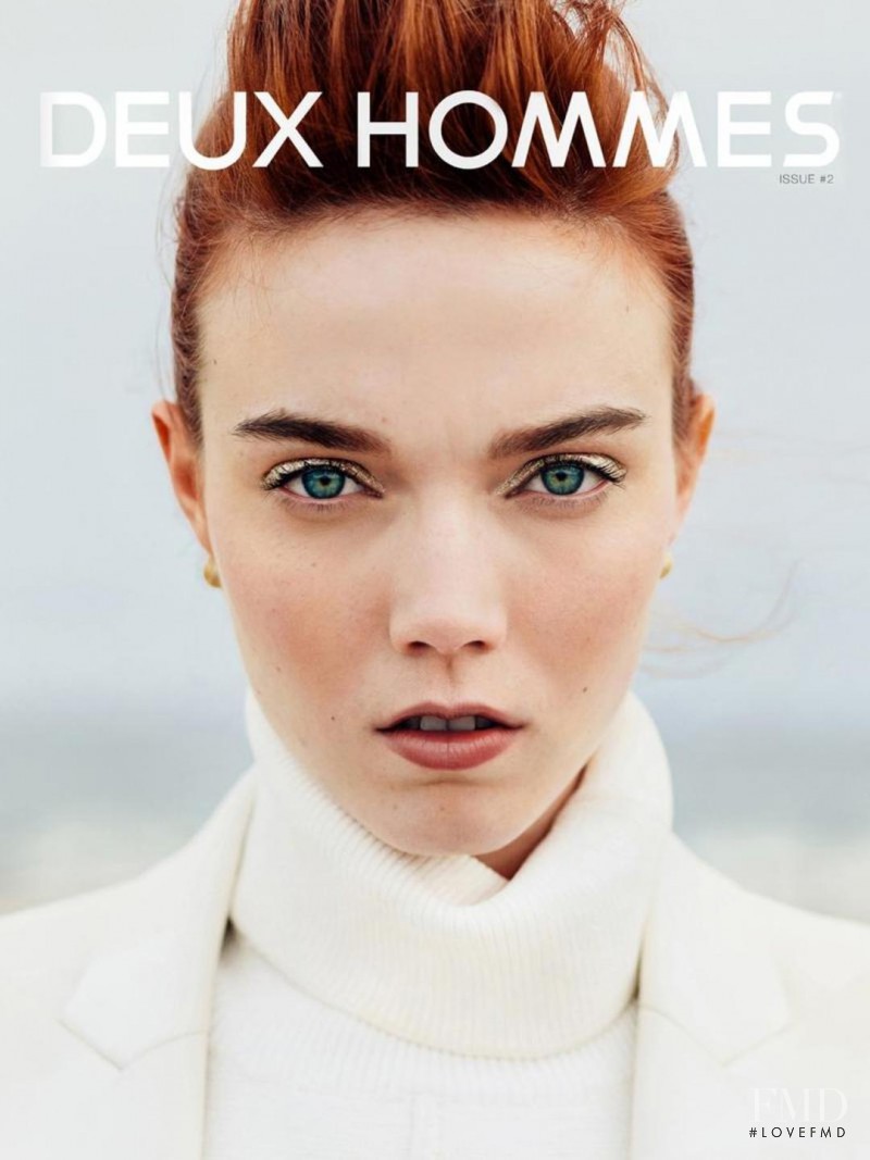 Briley Jones featured on the Deux Hommes cover from June 2015