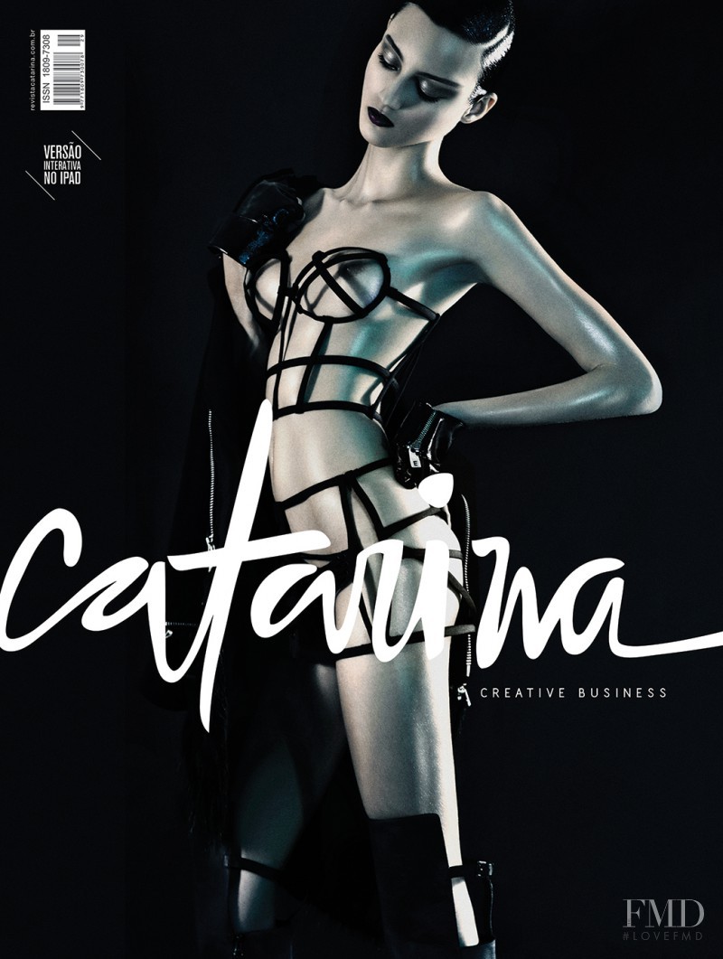 Bruna Ludtke featured on the Catarina cover from October 2014