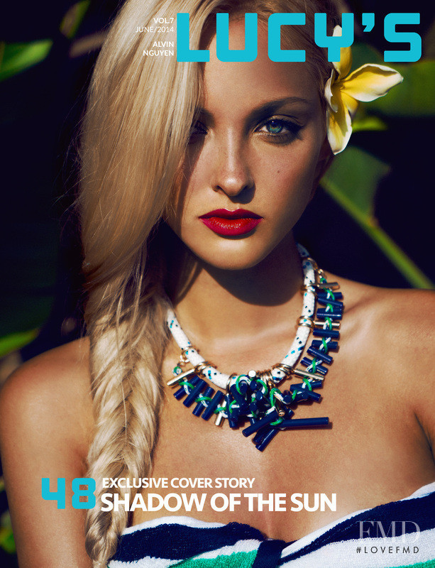 Kristina Sheiter featured on the Lucy\'s cover from December 2014