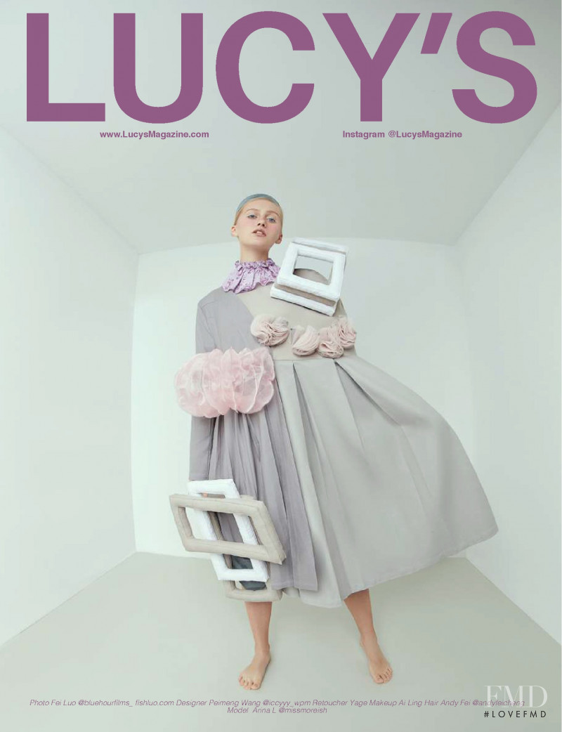 Arina Levchenko featured on the Lucy\'s cover from May 2020