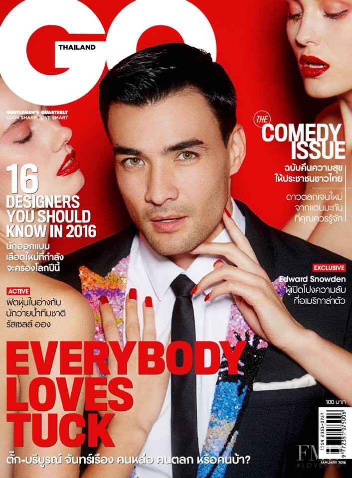  featured on the GQ Thailand cover from January 2016