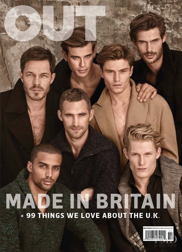 Paul Sculfor, Matt Trethe, Oliver Cheshire, Jacey Elthalion, Remy Clerima, Will Chalker, Harry Goodwins featured on the Out cover from November 2015