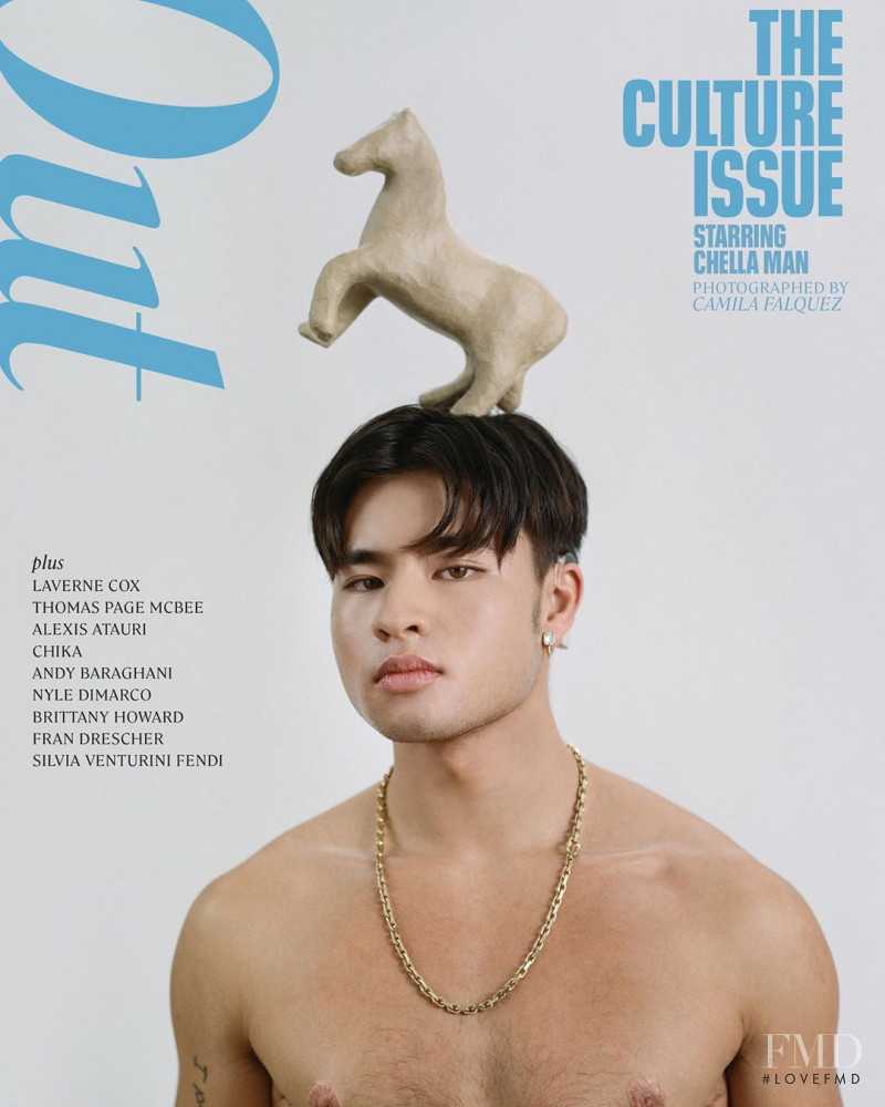 Chella Man featured on the Out cover from March 2020