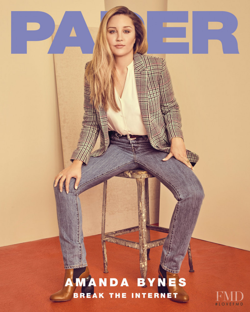 Amanda Bynes featured on the Paper cover from December 2018