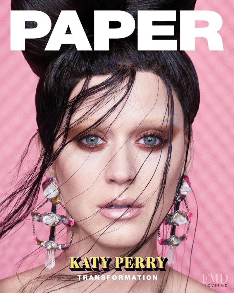 Katy Perry featured on the Paper cover from February 2019