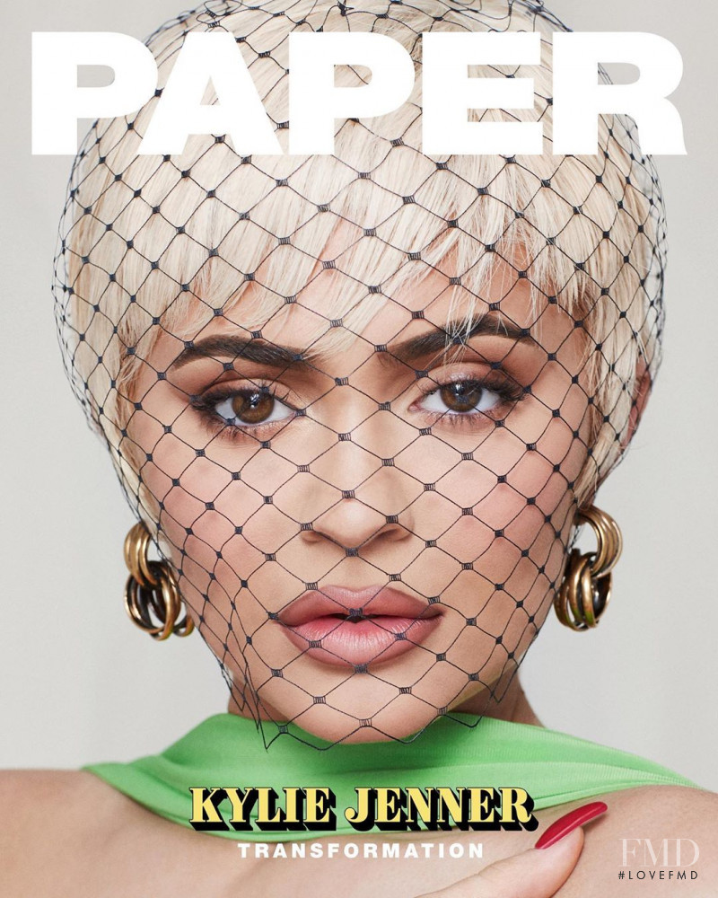 Kylie Jenner featured on the Paper cover from February 2019