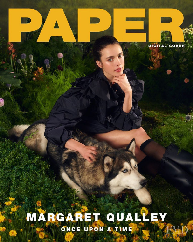 Margaret Qualley featured on the Paper cover from July 2019