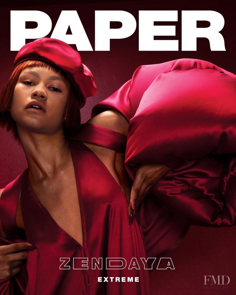Zendaya featured on the Paper cover from June 2019