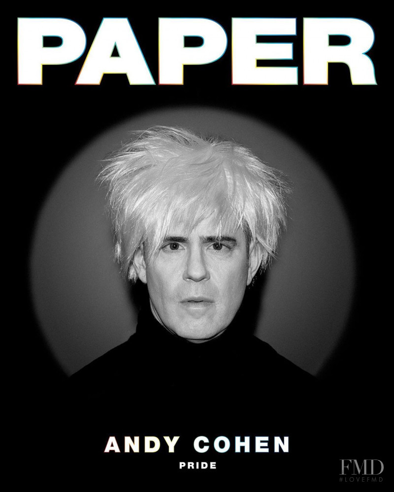 Andy Cohen featured on the Paper cover from June 2019