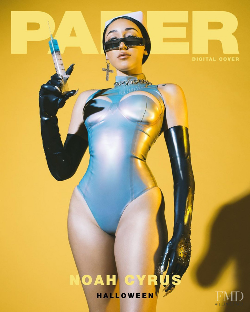 Noah Cyrus featured on the Paper cover from October 2019