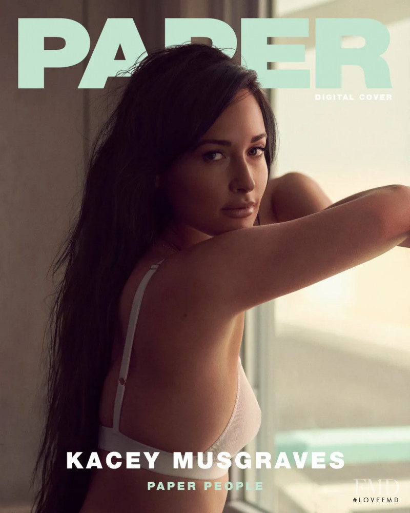 Kacey Musgraves featured on the Paper cover from September 2019