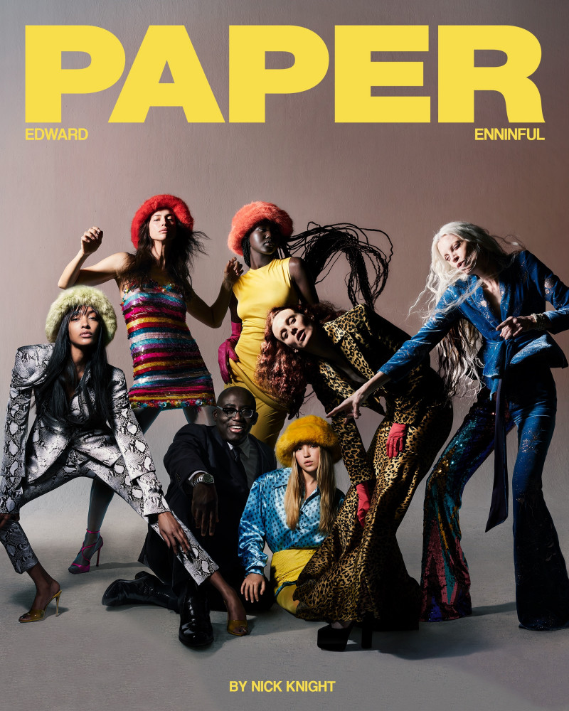 Edward Enninful featured on the Paper cover from January 2023