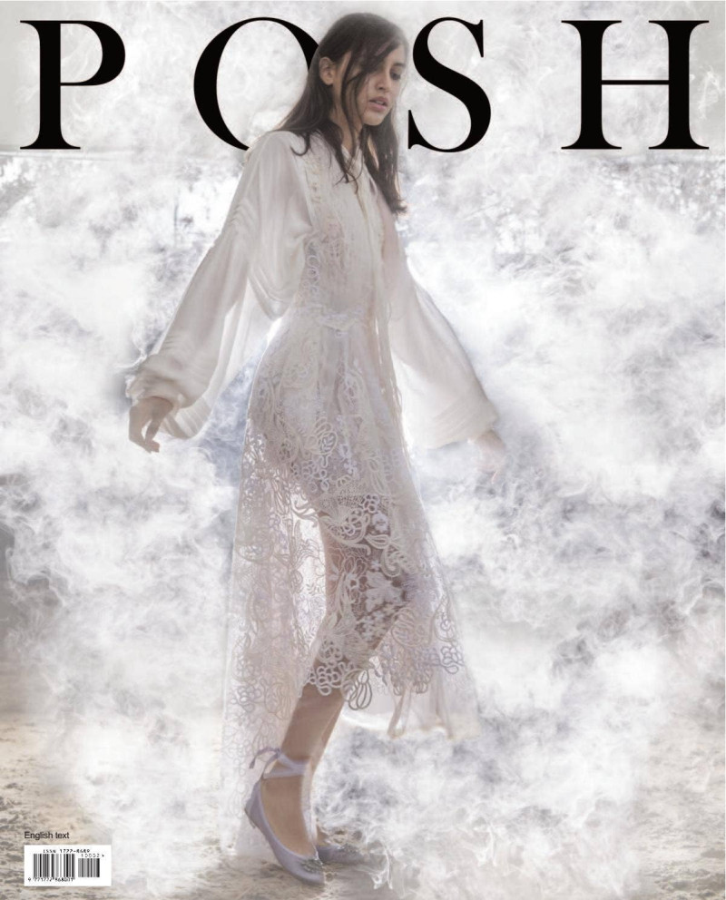Nastya Lupey featured on the Posh Italy cover from December 2016