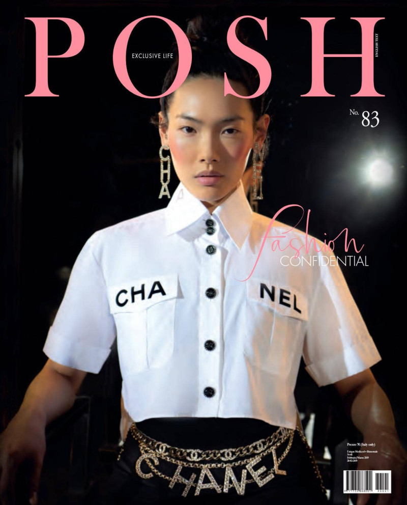 Chin Chin Hsu featured on the Posh Italy cover from February 2019