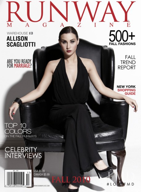 Allison Scagliotti featured on the Runway cover from September 2010