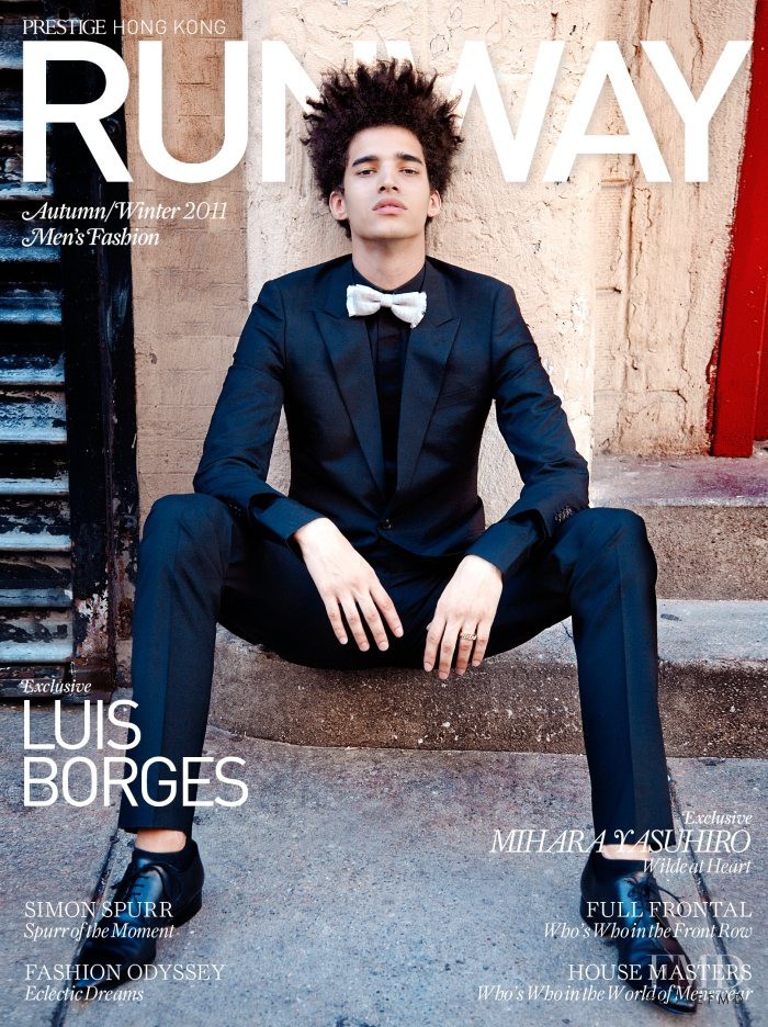 Luis Borges featured on the Runway cover from September 2011