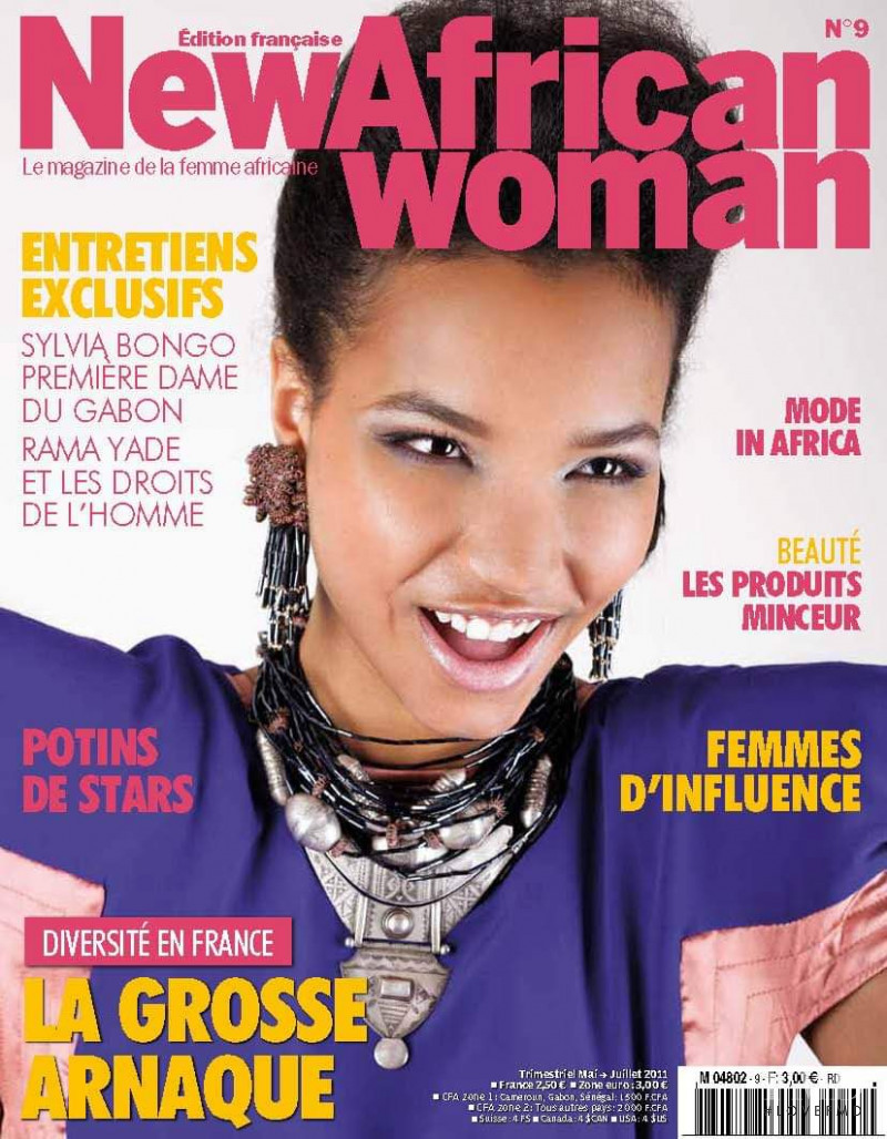  featured on the New African Woman cover from May 2011