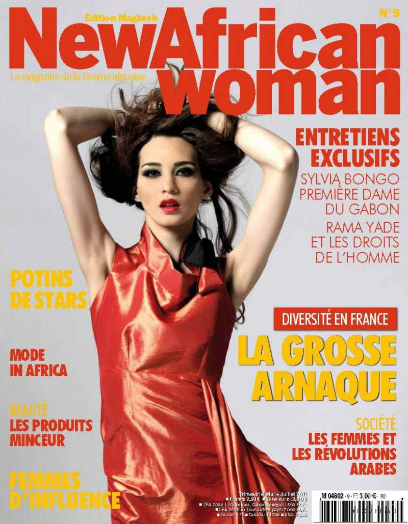  featured on the New African Woman cover from May 2011