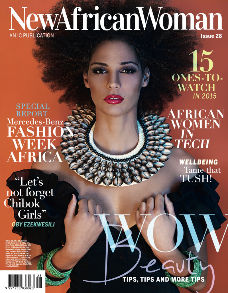  featured on the New African Woman cover from December 2014