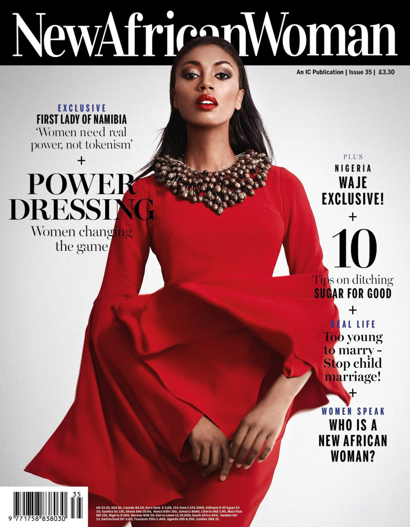  featured on the New African Woman cover from February 2016