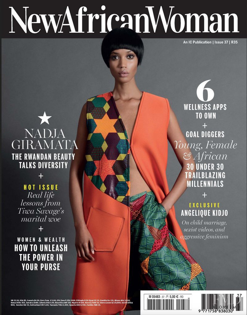 Nadja Giramata featured on the New African Woman cover from June 2016