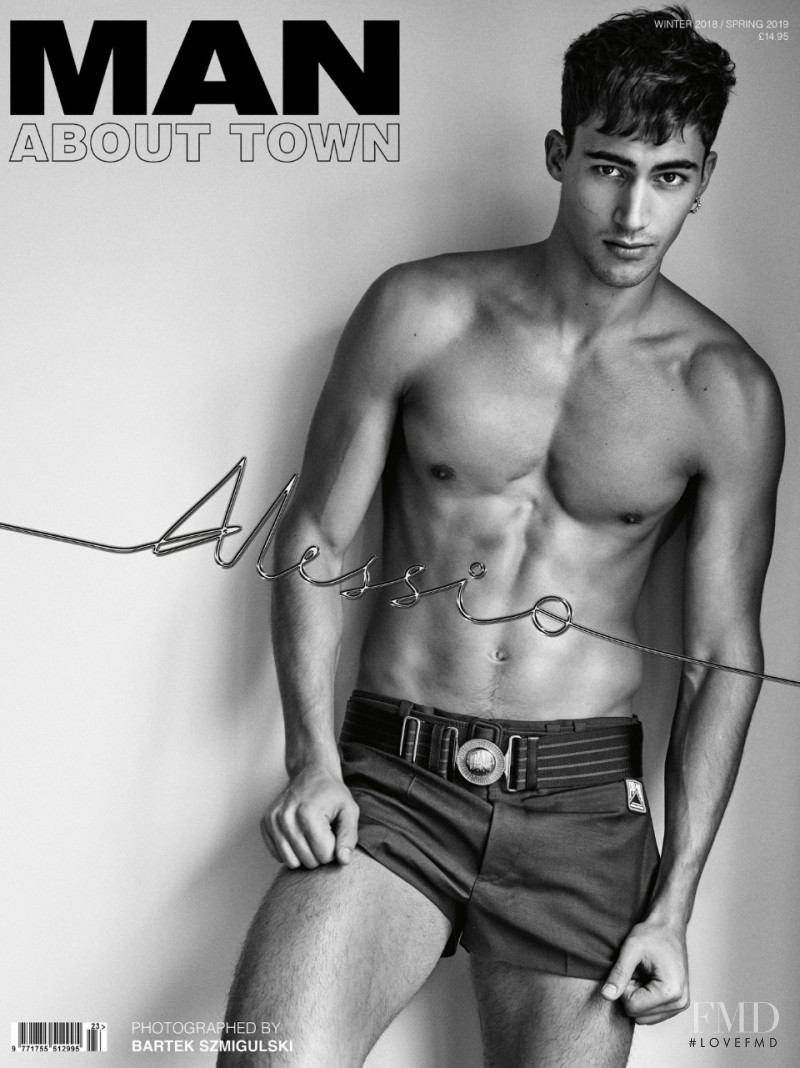 Alessio Pozzi featured on the Man About Town cover from December 2018