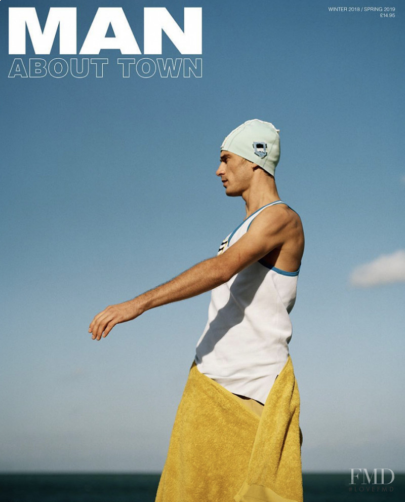 Clement Chabernaud featured on the Man About Town cover from December 2018