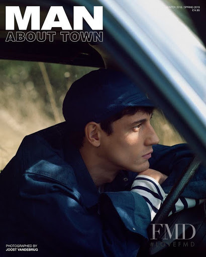 Nicolas Ripoll featured on the Man About Town cover from December 2018