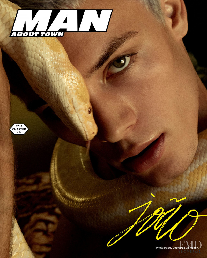 Joao Knorr featured on the Man About Town cover from April 2019