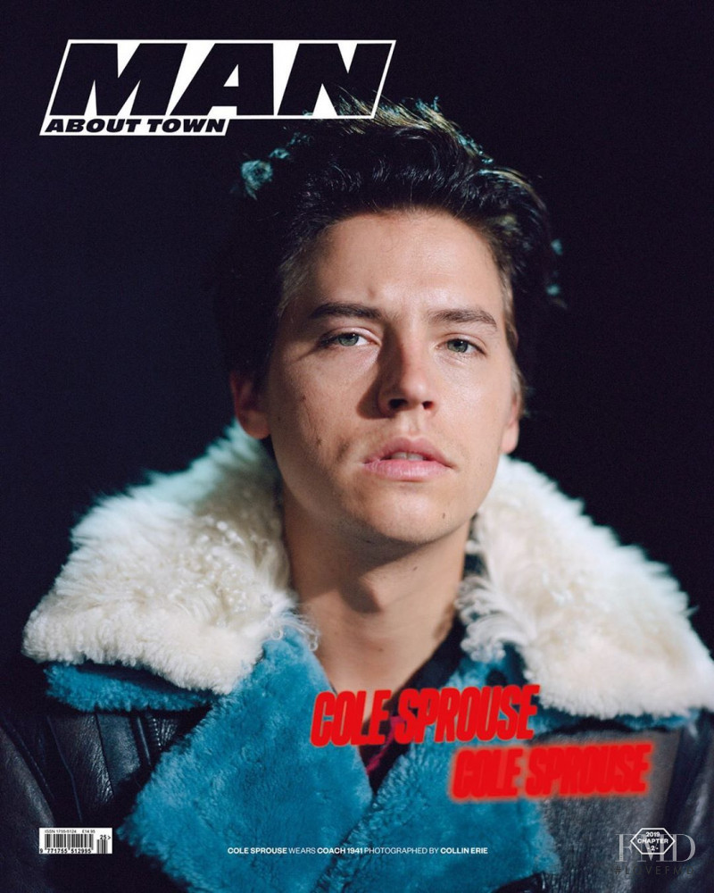  Cole Sprouse featured on the Man About Town cover from September 2019