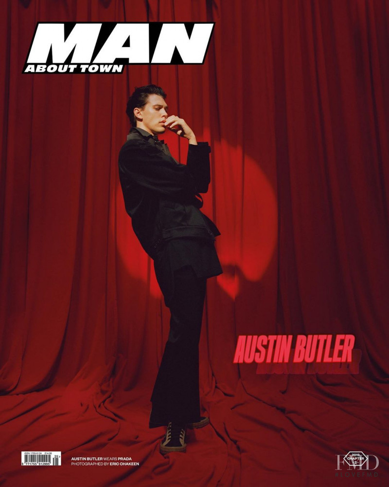 Austin Butler  featured on the Man About Town cover from September 2019