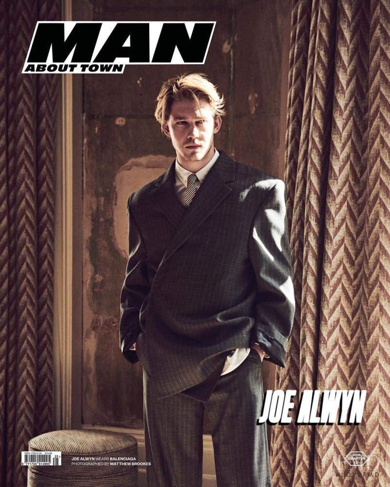 Joe Alwyn featured on the Man About Town cover from September 2019