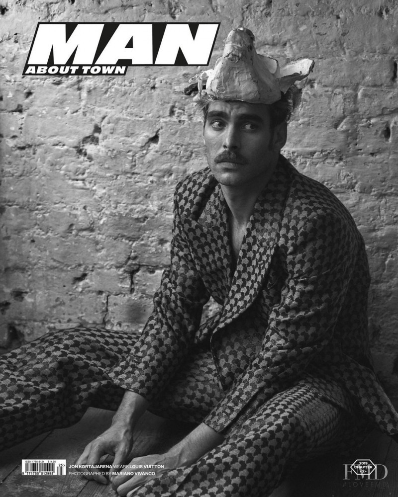Jon Kortajarena featured on the Man About Town cover from September 2019