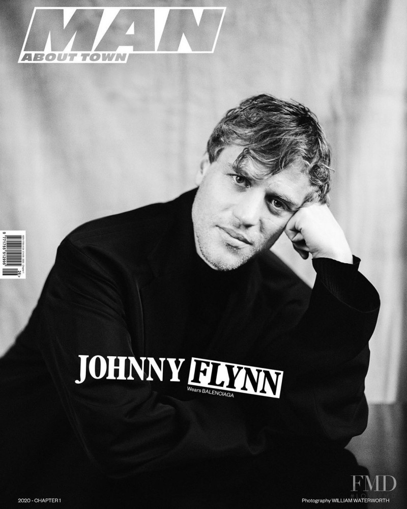 Johnny Flynn featured on the Man About Town cover from April 2020